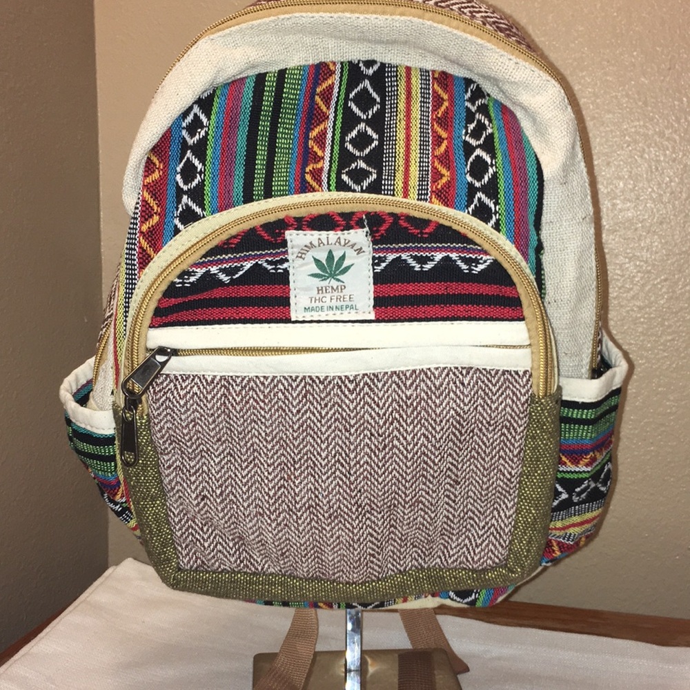 Super Cute Hemp Backpack